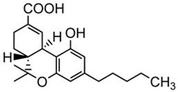 Bild von (-)-11-nor-delta9-THC carboxylic acid