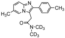 Bild von Zolpidem-D6.tartrate