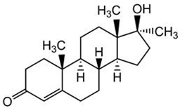Bild von 17alpha-Methyltestosterone