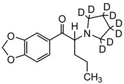 Image de 3,4-Methylenedioxypyrovalerone-D8.HCl
