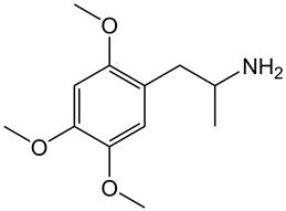 Picture of d,l-2,4,5-Trimethoxyamphetamine.HCl