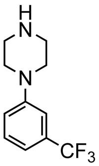 Bild von 1-(3-Trifluoromethyl)phenyl-piperazine.HCl