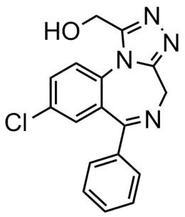Bild von alpha-Hydroxyalprazolam