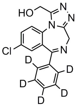 Image de alpha-Hydroxyalprazolam-D5