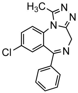 Bild von Alprazolam