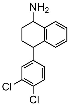 Bild von rac-Norsertraline.HCl