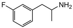 Bild von d,l-3-Fluoroamphetamine.HCl