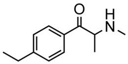 Bild von d,l-4-Ethylmethcathinone.HCl