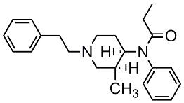Bild von d,l-cis-3-Methylfentanyl.HCl