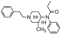 Bild von d,l-cis-3-Methylfentanyl.HCl