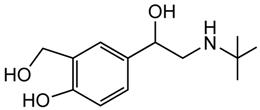 Bild von d,l-Salbutamol