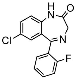 Bild von Desalkylflurazepam