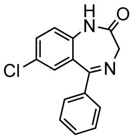 Bild von Nordazepam (Desmethyldiazepam)