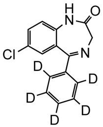 Bild von Desmethyldiazepam-D5