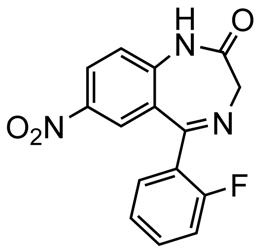 Bild von Desmethylflunitrazepam