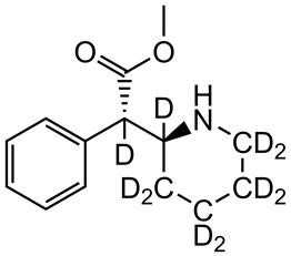 Bild von d,l-threo-Methylphenidate-D10.HCl