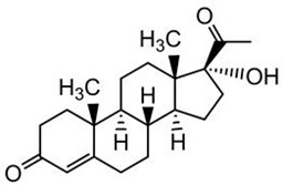 Bild von 17alpha-Hydroxyprogesterone