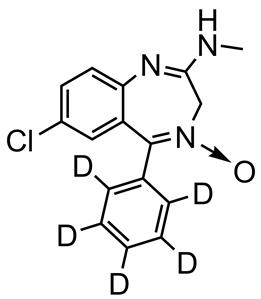 Bild von Chlordiazepoxide-D5