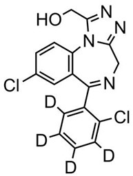 Picture of alpha-Hydroxytriazolam-D4