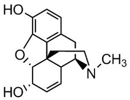 Bild von Morphine.HCl (anhydride or trihydrate)