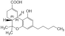 Picture of (-)-11-nor-delta9-THC carboxylic acid