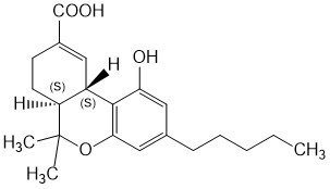Bild von (+)-11-Nor-delta9-THC carboxylic acid